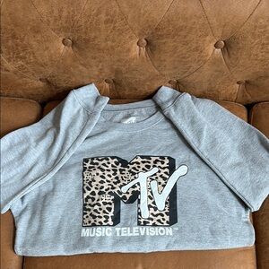 MTV women’s Gray Sweatshirt